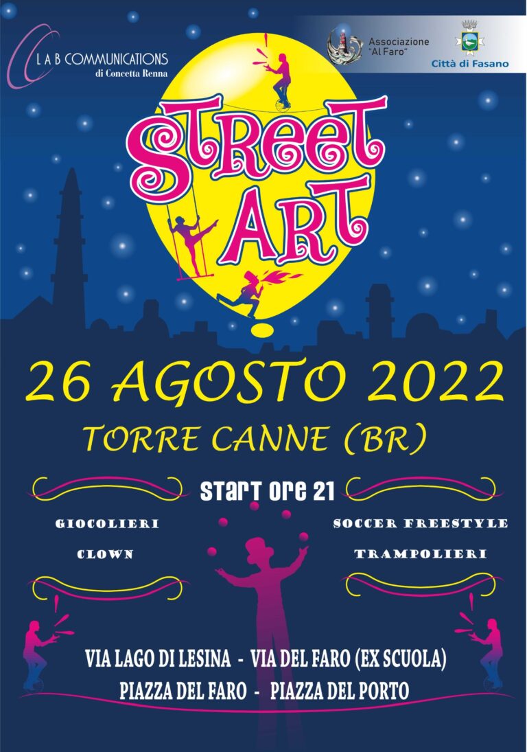 Street Art: il Festival degli Artisti di Strada a Torre Canne - Osservatorio Fasano