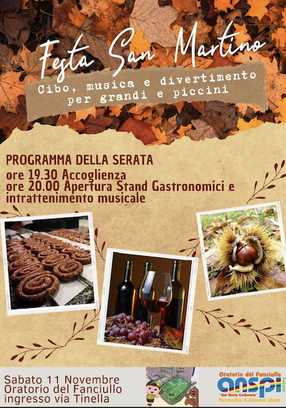 Festa di San Martino all’Oratorio di Fasano Festa di San Martino all’Oratorio di Fasano - Osservatorio Fasano