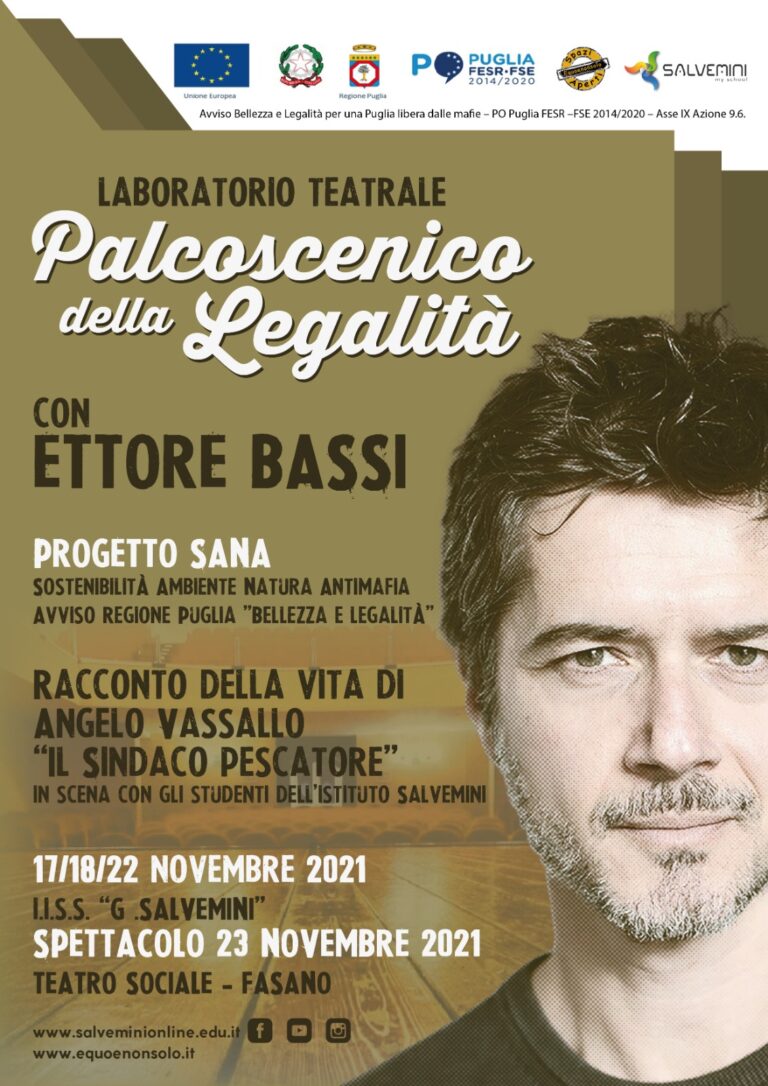 Equoenonsolo e ‘il Sindaco Pescatore’ Equoenonsolo e 'il Sindaco Pescatore' - Osservatorio Fasano