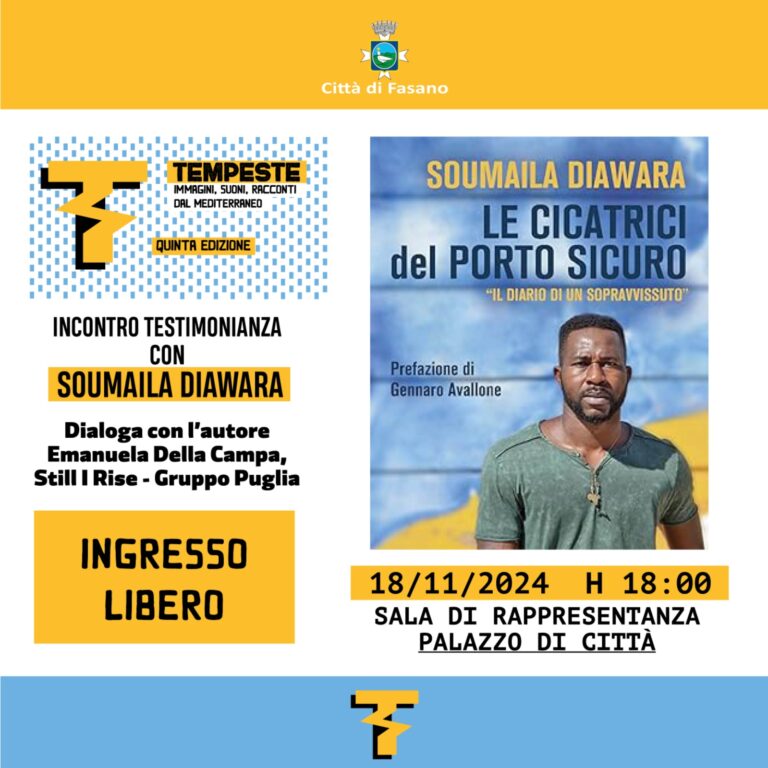 Le cicatrici del porto sicuro, Soumaila Diawara - Osservatorio Fasano