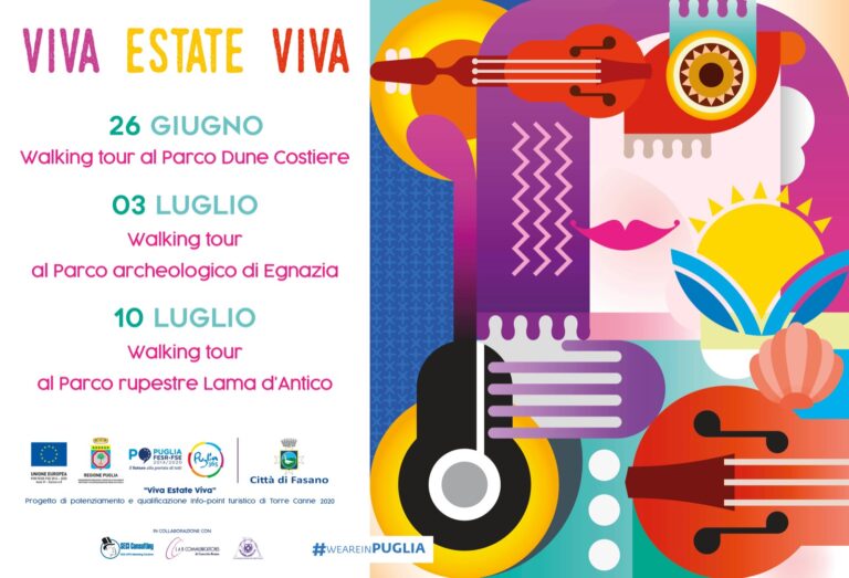 'Viva Estate Viva', sabato 26 giugno partono i walking tour - Osservatorio Fasano