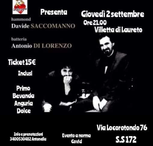 Davide Saccomanno e Antonio di Lorenzo alla Villetta di Laureto Davide Saccomanno e Antonio di Lorenzo alla Villetta di Laureto - Osservatorio Fasano