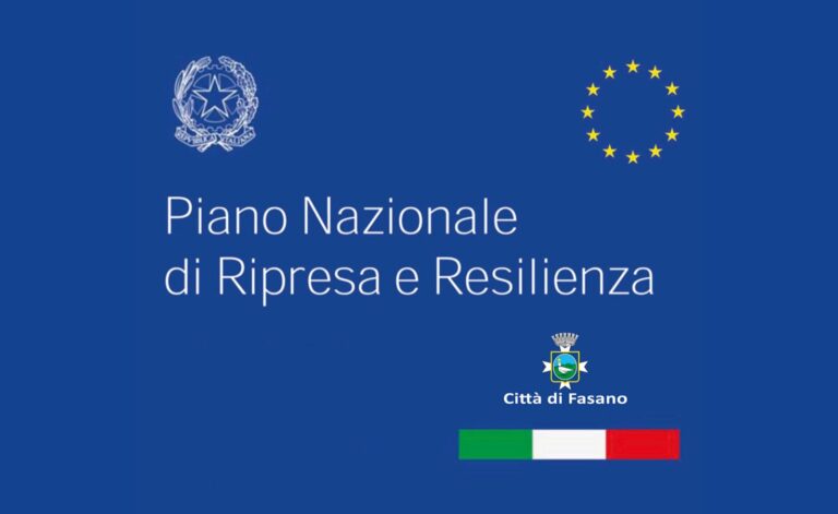 Pnrr, da mercoledì 1° marzo attiva online su Città di Fasano la sezione dedicata al Piano nazionale di ripresa e resilienza Pnrr, da mercoledì 1° marzo attiva online su Città di Fasano la sezione dedicata al Piano nazionale di ripresa e resilienza - Osservatorio Fasano