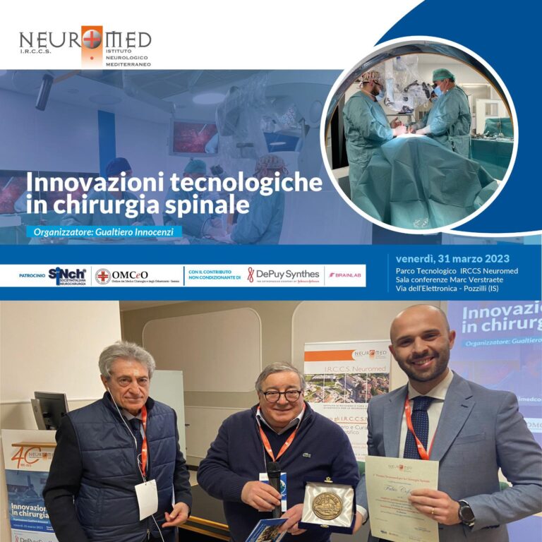 Fabio Cofano vince il premio Neuromed edizione 2023 Fabio Cofano vince il premio Neuromed edizione 2023 - Osservatorio Fasano