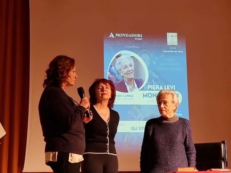 Piera Levi Montalcini al Da Vinci ha presentato “Un sogno al microscopio” VIDEO - Osservatorio Fasano