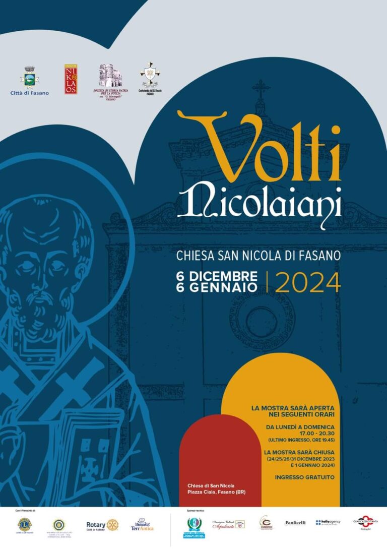 “Volti Nicolaiani”: una mostra dedicata al patrono di Bari a Fasano - Osservatorio Fasano
