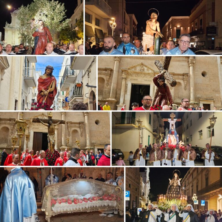 Pasqua 2024: le processioni del giovedì e venerdì santo VIDEO - Osservatorio Fasano