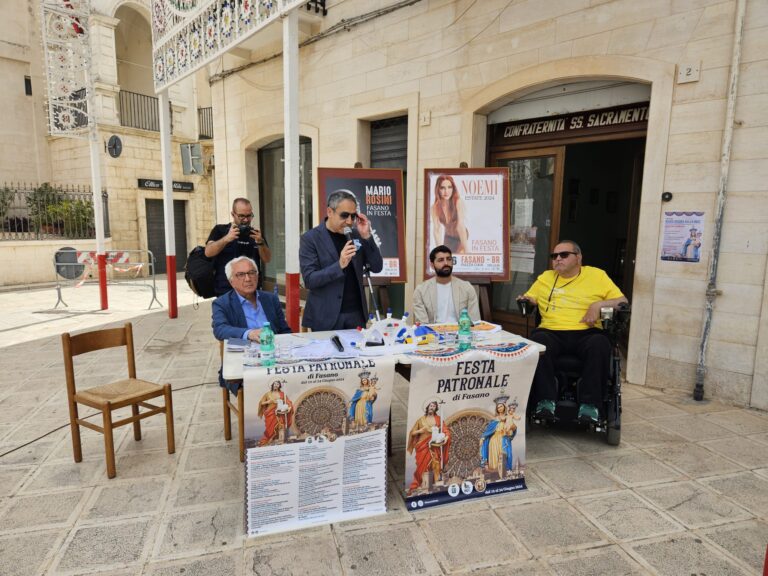Presentata la Festa Patronale 2024 VIDEO Presentata la Festa Patronale 2024 VIDEO - Osservatorio Fasano