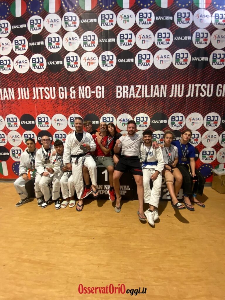 La NewSportProject Jiu-jitsu Fasano al 13° Italian National Brazilian Jiu-Jitsu Championship Open Gi E No-Gi - Osservatorio Fasano