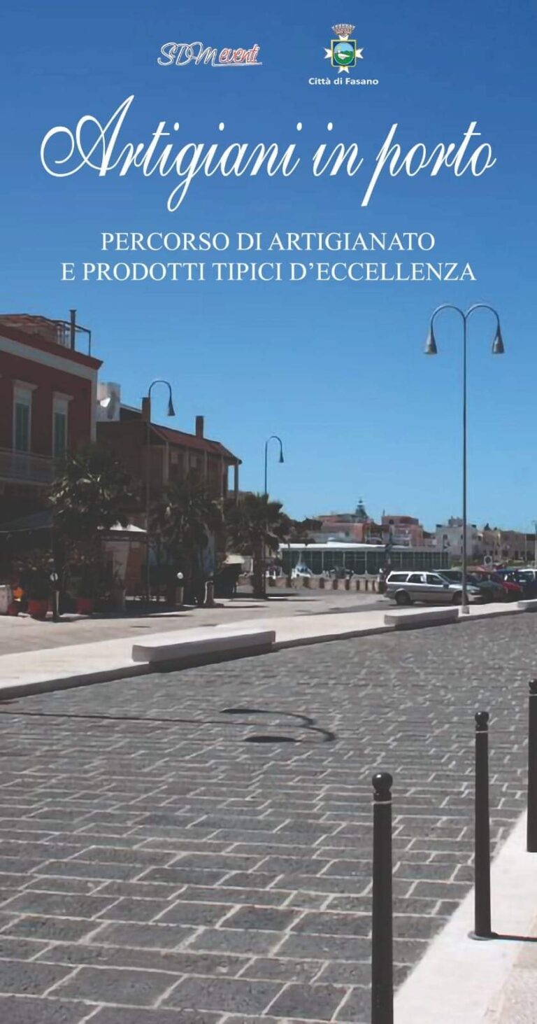 Weekend di “Artigianato in porto” a Savelletri - Osservatorio Fasano