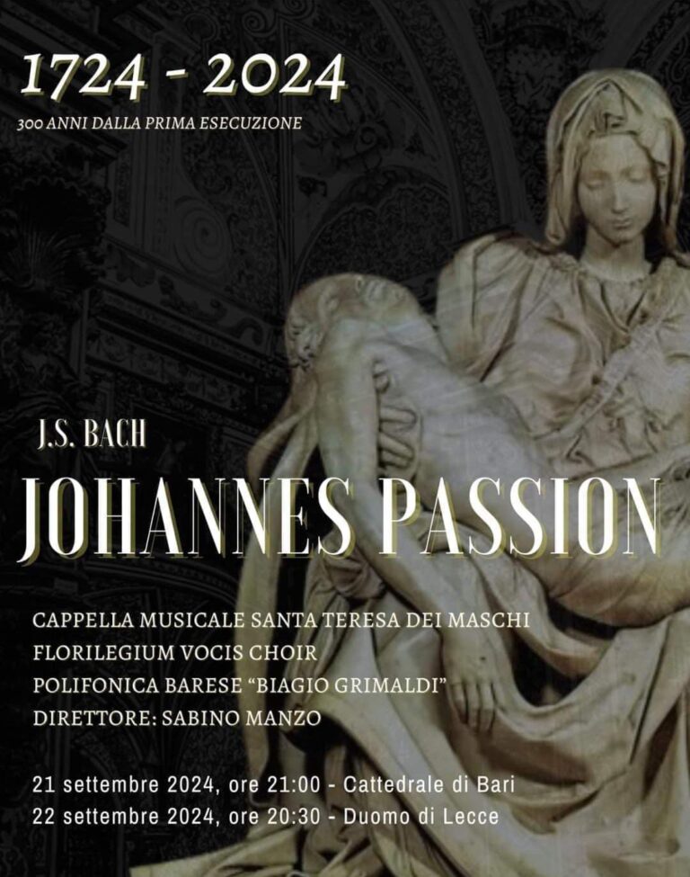 Il fasanese Angelo De Leonardis in “Passione secondo San Giovanni” - Osservatorio Fasano