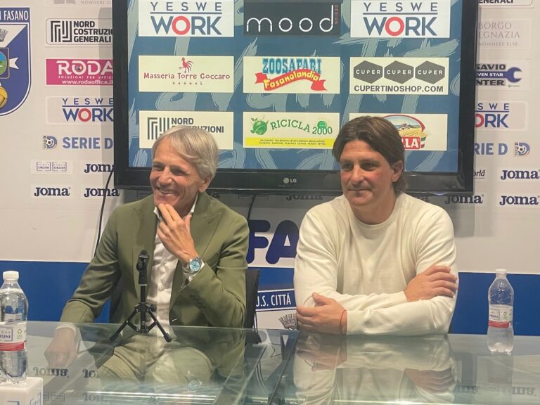 Il Fasano ha presentato Massimo Agovino VIDEO - Osservatorio Fasano