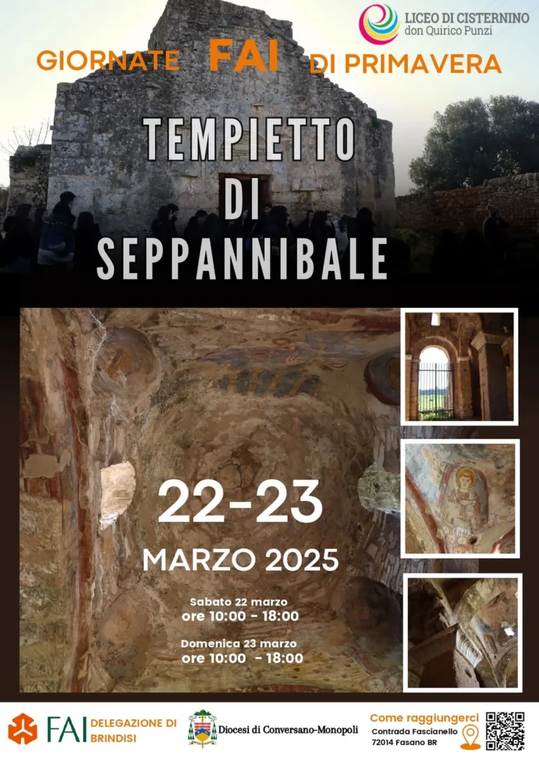 Giornate FAI di Primavera anche a Fasano Giornate FAI di Primavera anche a Fasano - Osservatorio Fasano