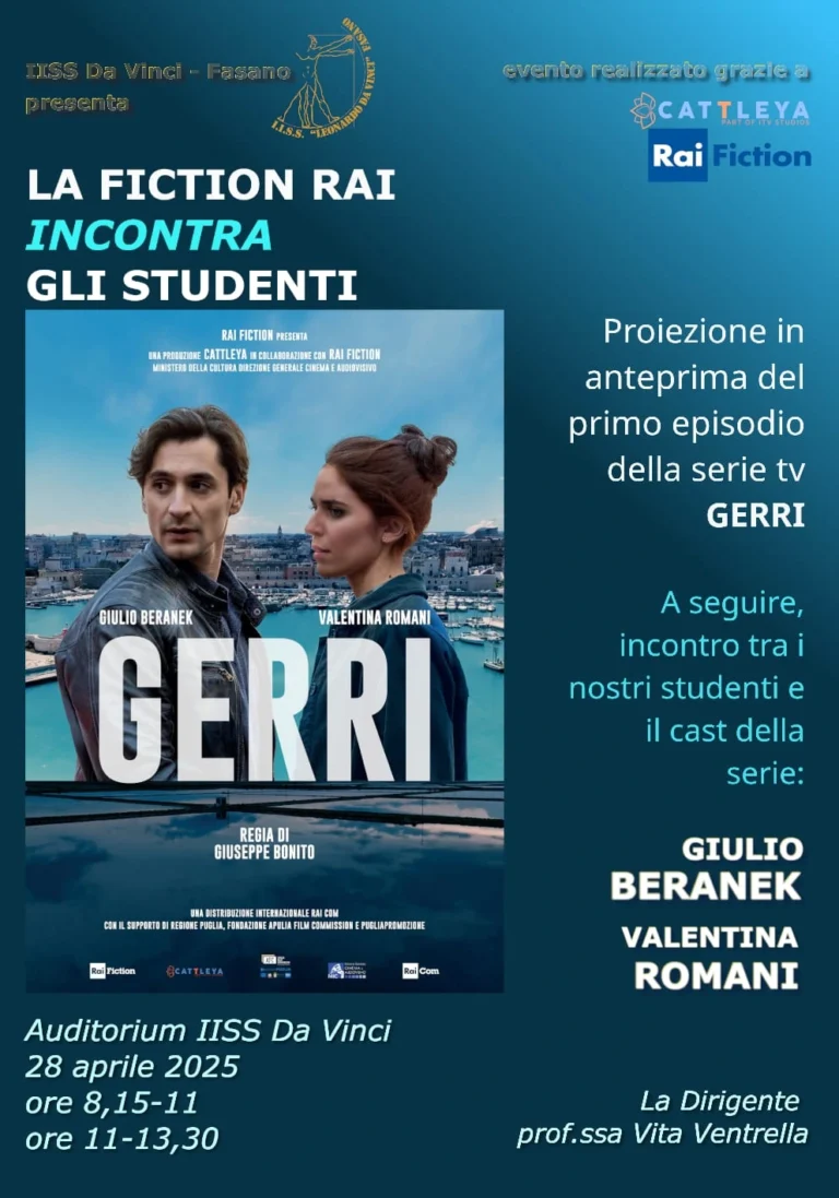 "Gerri" sbarca a Fasano: anteprima della fiction RAI - Osservatorio Fasano