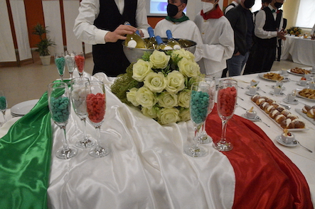 Il pranzo tricolore del Salvemini VIDEO Il pranzo tricolore del Salvemini VIDEO - Osservatorio Fasano