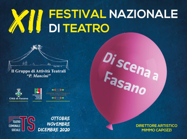 Sospeso momentaneamente il Festival 'Di scena a Fasano' - Osservatorio Fasano