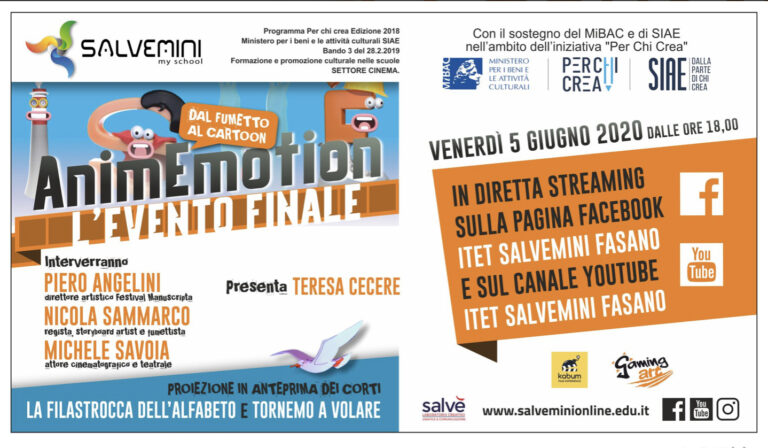 'Animemotion: Dal Fumetto al Cartoon': alle 18 Live l'evento finale - Osservatorio Fasano