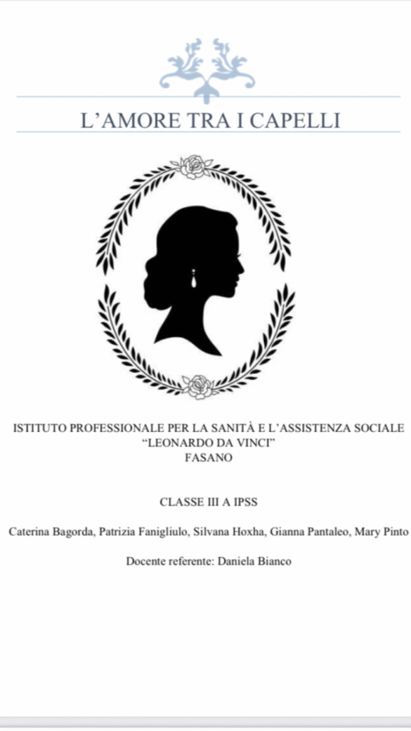 ‘L’amore tra i capelli’ dei ragazzi del ‘da Vinci’ pubblicato nel Concorso di scrittura a squadre ‘Che Storia!’ 'L'amore tra i capelli' dei ragazzi del 'da Vinci' pubblicato nel Concorso di scrittura a squadre 'Che Storia!' - Osservatorio Fasano