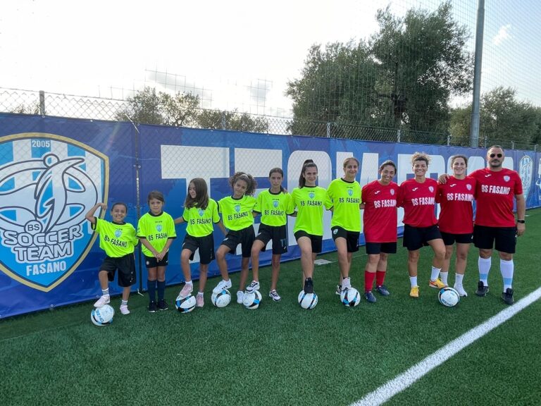 BS Women Fasano, la scuola calcio femminile della BS Sport Fasano - Osservatorio Fasano