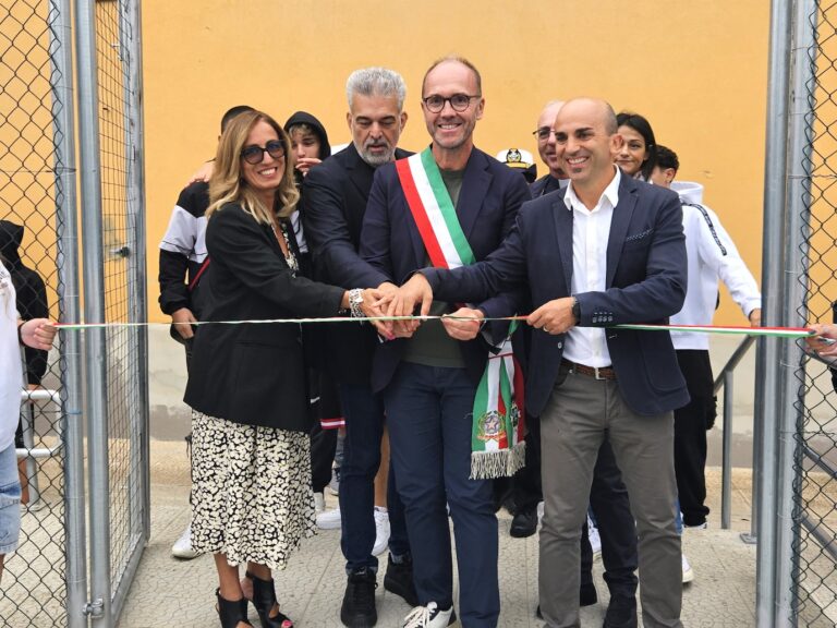 Inaugurato il nuovo campo polifunzionale dell'IPSIA Salvemini VIDEO - Osservatorio Fasano