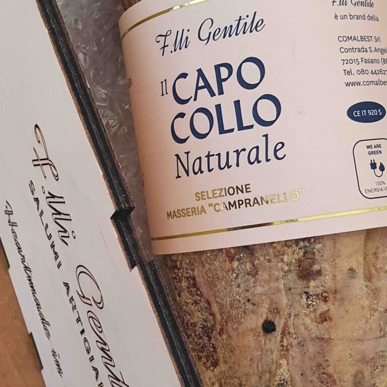 Al 'CapoCollo NATURALE Selezione Masseria Campranello' Fratelli Gentile, il Premio Internazionale 'Superior Taste Awards 2020' - Osservatorio Fasano