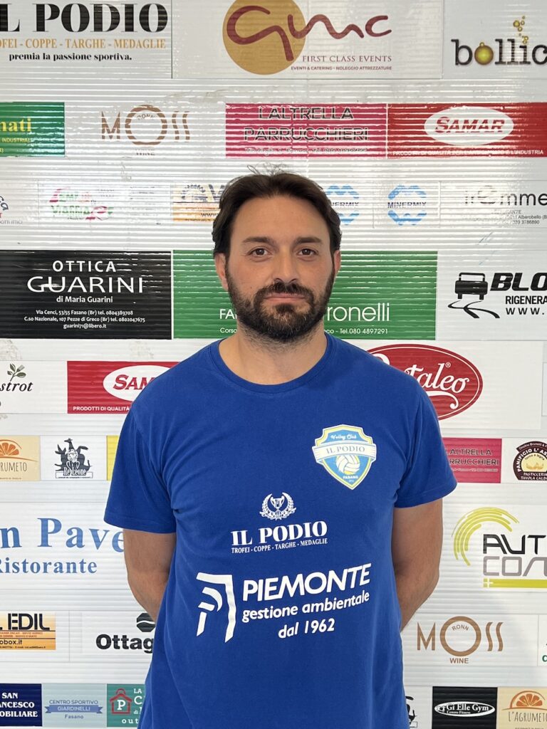 La Pantaleo Podio Volley Fasano conferma Paolo Totero alla guida tecnica del prossimo campionato di serie B1. - Osservatorio Fasano