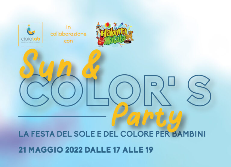 Arriva il Sun & Color’s Party – La festa del Sole e del Colore per bambini Arriva il Sun & Color's Party - La festa del Sole e del Colore per bambini - Osservatorio Fasano
