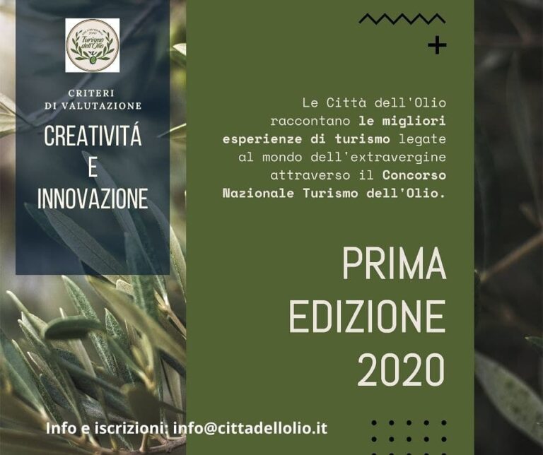 Avviato il primo concorso nazionale ‘Turismo dell’olio’ Avviato il primo concorso nazionale 'Turismo dell'olio' - Osservatorio Fasano