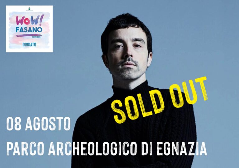 Wow! Fasano, sold out per Sergio Rubini e Diodato - Osservatorio Fasano