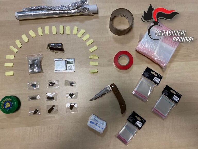 Sorpreso alla Selva con hashish e ketamina, arrestato Sorpreso alla Selva con hashish e ketamina, arrestato - Osservatorio Fasano