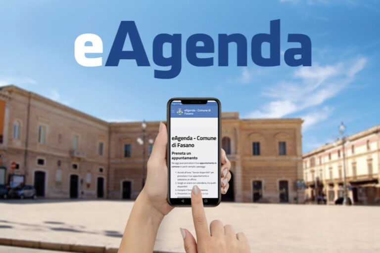 eAgenda si amplia: ecco tutti i nuovi sportelli disponibili online - Osservatorio Fasano