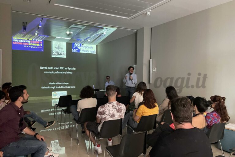 Giornate europee dell’Archeologia: Egnazia presenta i risultati dell’ultima campagna di scavo VIDEO Giornate europee dell'Archeologia: Egnazia presenta i risultati dell'ultima campagna di scavo VIDEO - Osservatorio Fasano