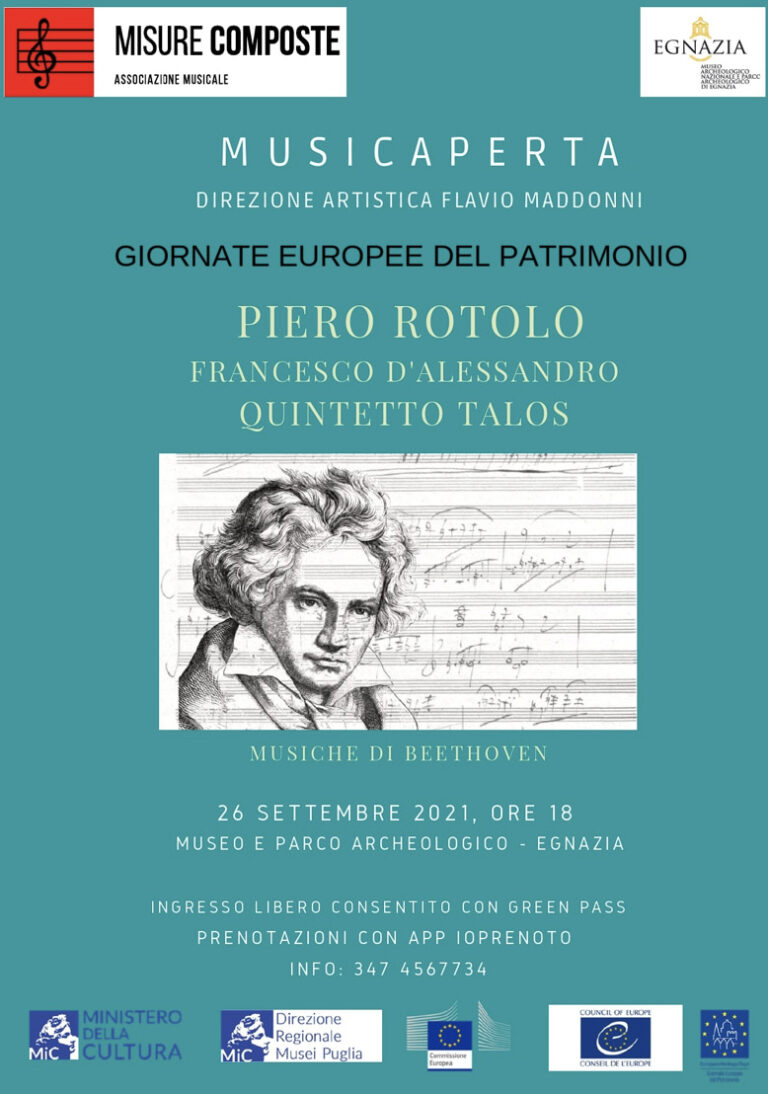 ‘Musicaperta’ al Museo di Egnazia 'Musicaperta' al Museo di Egnazia - Osservatorio Fasano