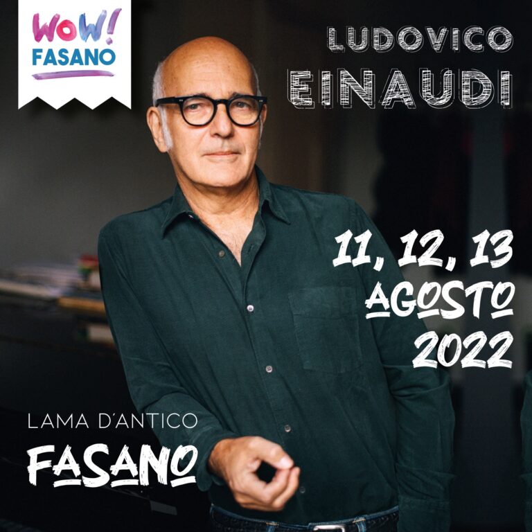 Questa sera la prima di Einaudi a Lama d’Antico Questa sera la prima di Einaudi a Lama d’Antico - Osservatorio Fasano