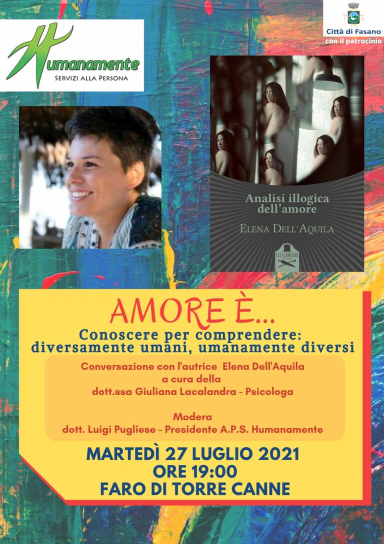 'Amore è...' – Conoscere per comprendere: diversamente umani, umanamente diversi - Osservatorio Fasano