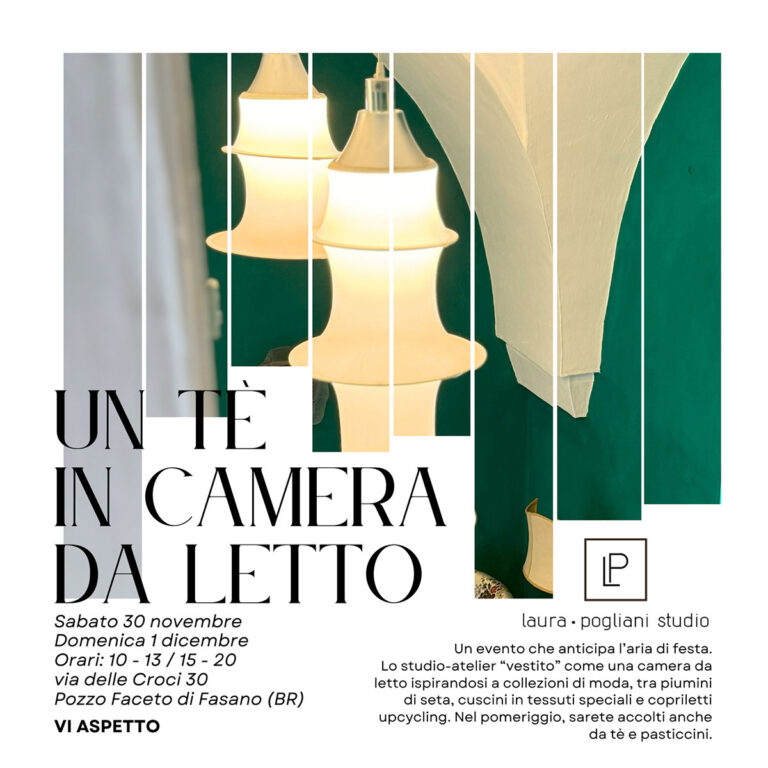 “Un tè in camera da letto” “Un tè in camera da letto” - Osservatorio Fasano