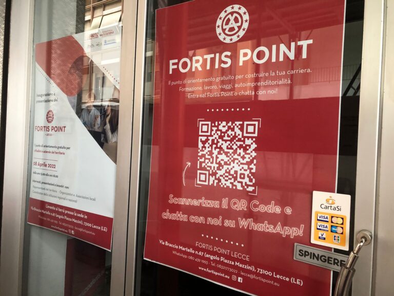 Il Gruppo Fortis apre i Fortis Point di orientamento alla carriera Il Gruppo Fortis apre i Fortis Point di orientamento alla carriera - Osservatorio Fasano