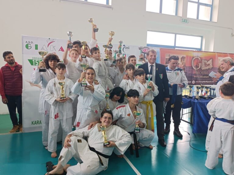 Ottimi riscontri dal Team Argento Loconte Karate al 31° Trofeo Città di Taviano A.S.I. - Osservatorio Fasano