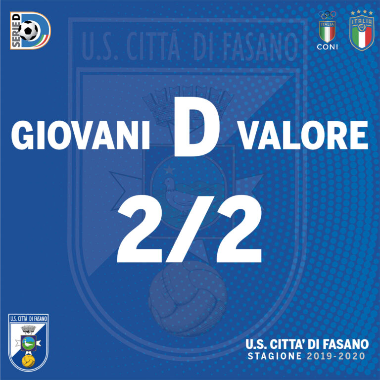 Un Fasano vince nuovamente la classifica Giovani D Valore - Osservatorio Fasano