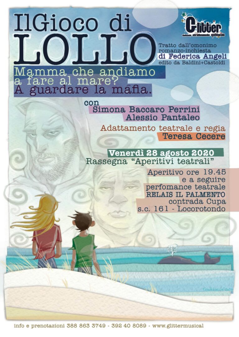 ‘Il gioco di Lollo’ chiude la rassegna degli Aperitivi Teatrali 'Il gioco di Lollo' chiude la rassegna degli Aperitivi Teatrali - Osservatorio Fasano