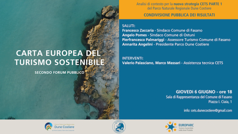 La Carta Europea del Turismo Sostenibile - Osservatorio Fasano