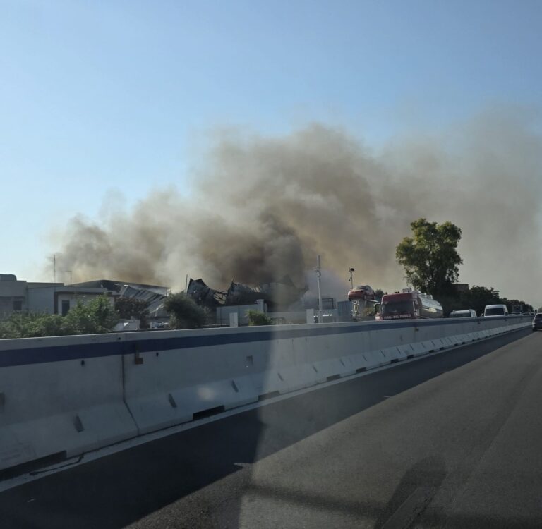 Rilevamenti ARPA post incendio presso l'impianto "Eco Ambiente Sud". Dati rassicuranti per la salute pubblica - Osservatorio Fasano