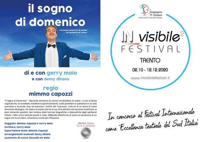 La compagnia Colpo di maschera all’IN_VISIBILE Festival 2020 La compagnia Colpo di maschera all'IN_VISIBILE Festival 2020 - Osservatorio Fasano