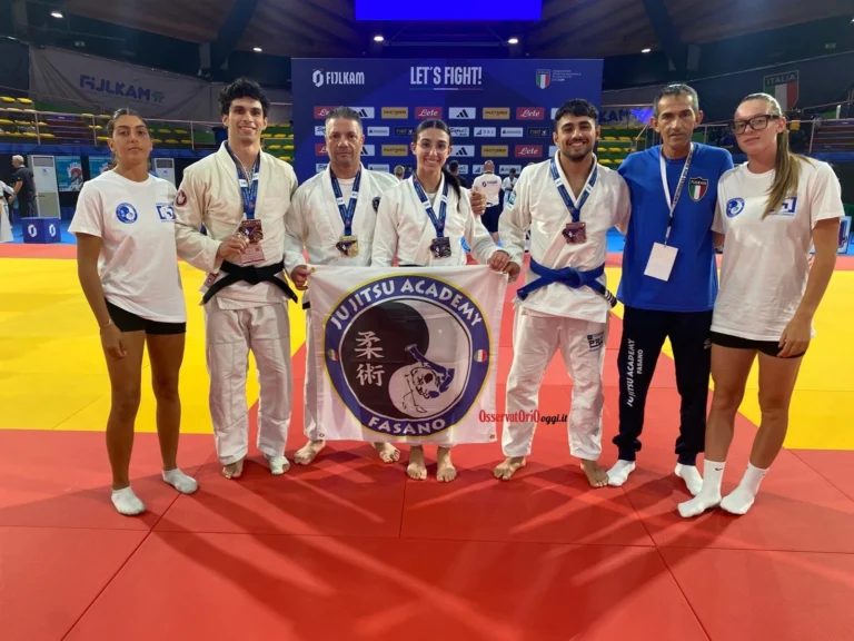 Ju Jitsu Academy Fasano, pioggia di medaglie al Mediterranean Open di Ostia - Osservatorio Fasano