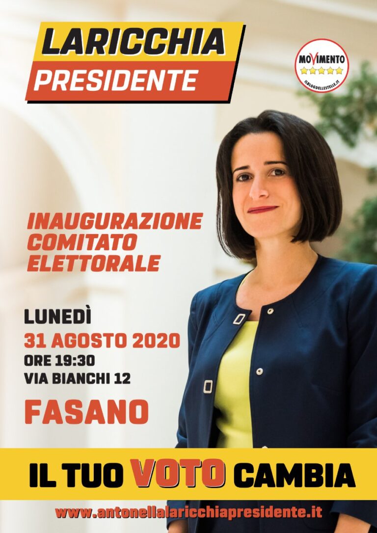 Antonella Laricchia inaugura con Emanuela Della Campa il comitato elettorale di Fasano - Osservatorio Fasano