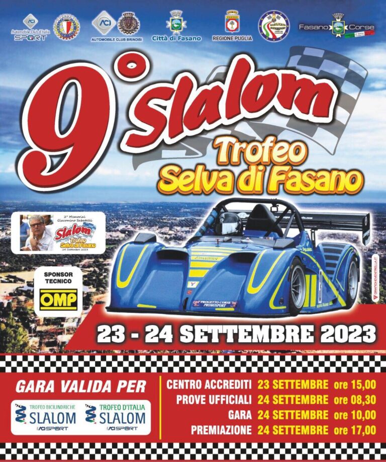 Al via le iscrizioni per il 9° Trofeo “Selva di Fasano” Al via le iscrizioni per il 9° Trofeo “Selva di Fasano” - Osservatorio Fasano