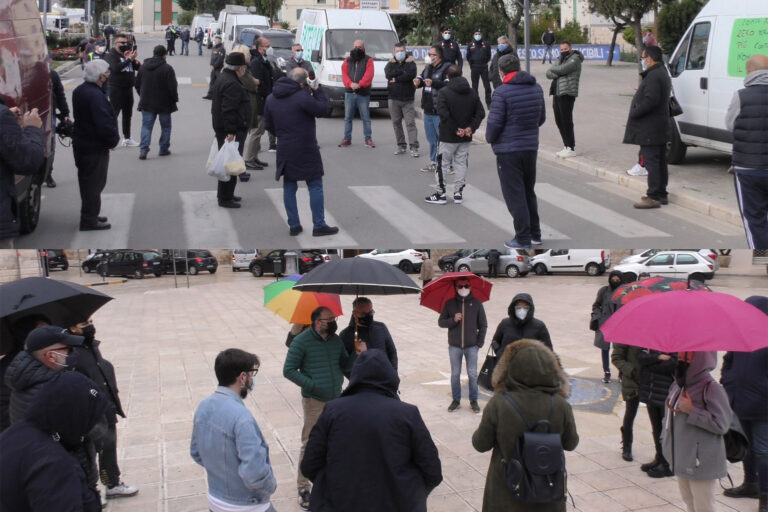 Ambulanti e Confcommercio in protesta VIDEO Ambulanti e Confcommercio in protesta VIDEO - Osservatorio Fasano