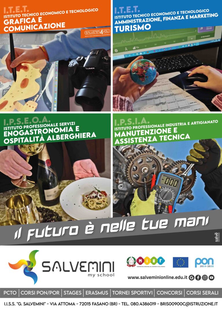 Orientamento scolastico al ‘Salvemini’ Orientamento scolastico al 'Salvemini' - Osservatorio Fasano