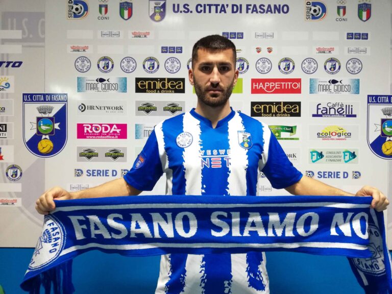 Fabio Meduri, qualità ed esperienza per il centrocampo del Fasano Fabio Meduri, qualità ed esperienza per il centrocampo del Fasano - Osservatorio Fasano