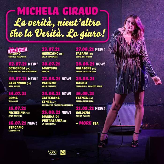 Michela Giraud a Fasano il 27 agosto Michela Giraud a Fasano il 27 agosto - Osservatorio Fasano